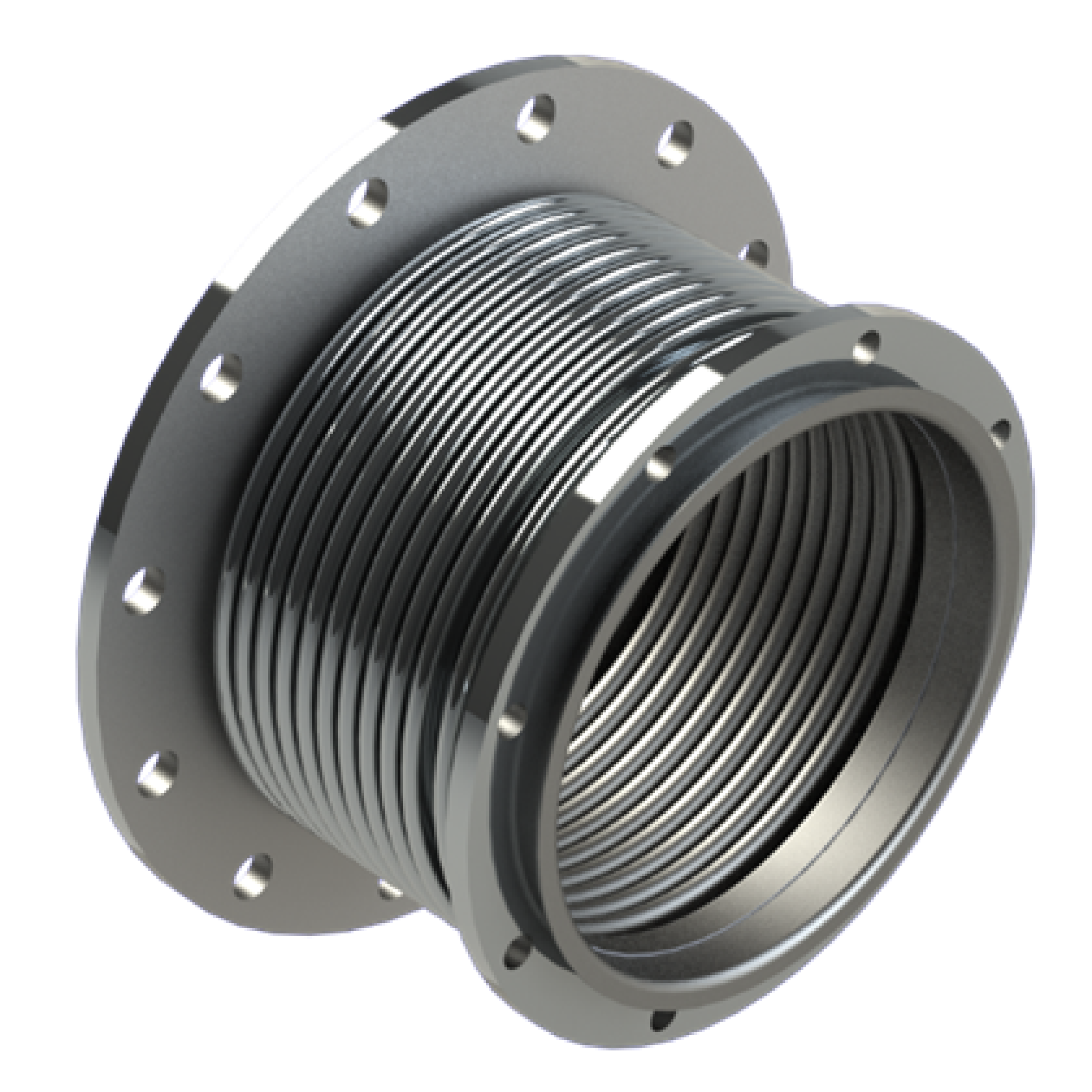 12" L/L Multi-Ply Bellows - Size 10" - Outlet 10"